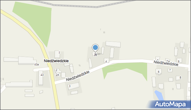 Niedźwiedzkie, Niedźwiedzkie, 2B, mapa Niedźwiedzkie
