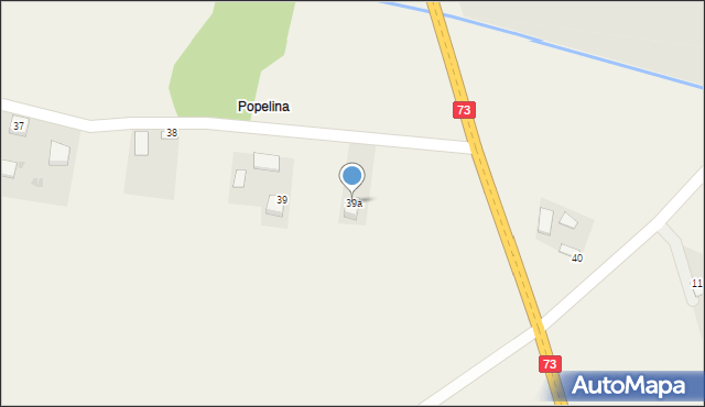 Niegosławice, Niegosławice, 39a, mapa Niegosławice