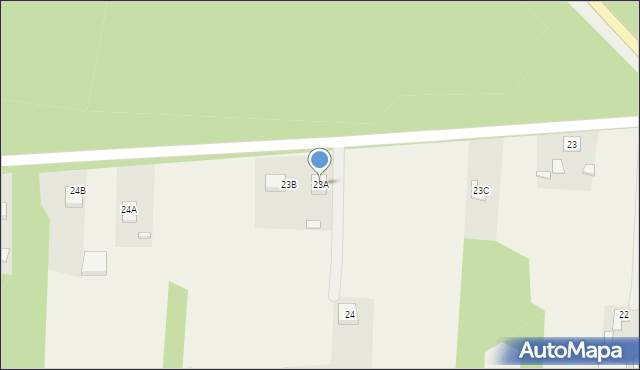 Niegowiec, Niegowiec, 23A, mapa Niegowiec