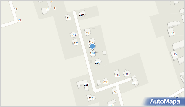 Niekłonice, Niekłonice, 21d, mapa Niekłonice