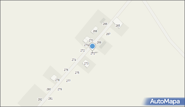 Niekłonice, Niekłonice, 271, mapa Niekłonice