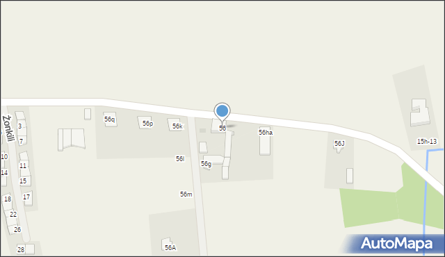 Niekłonice, Niekłonice, 56, mapa Niekłonice