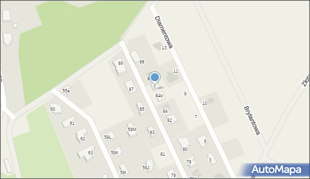 Niekłonice, Niekłonice, 86c, mapa Niekłonice