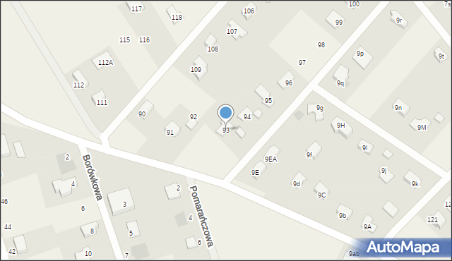 Niekłonice, Niekłonice, 93, mapa Niekłonice