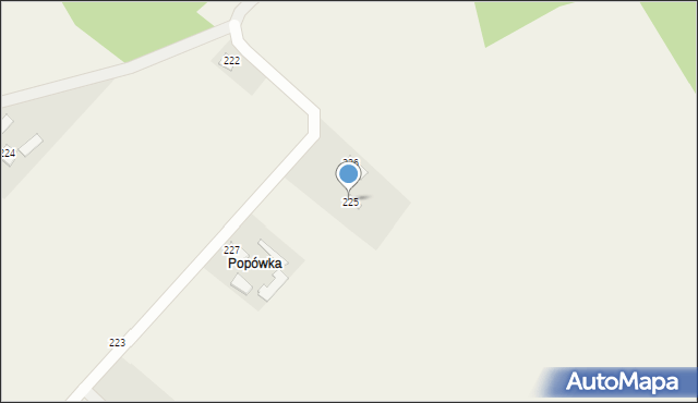 Nieledew, Nieledew, 225, mapa Nieledew