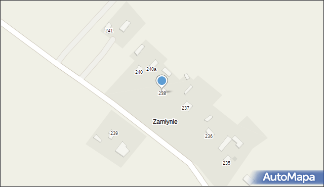Nieledew, Nieledew, 238, mapa Nieledew