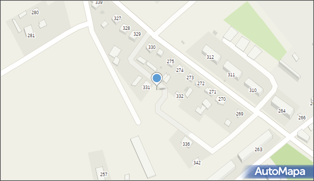 Nieledew, Nieledew, 332a, mapa Nieledew