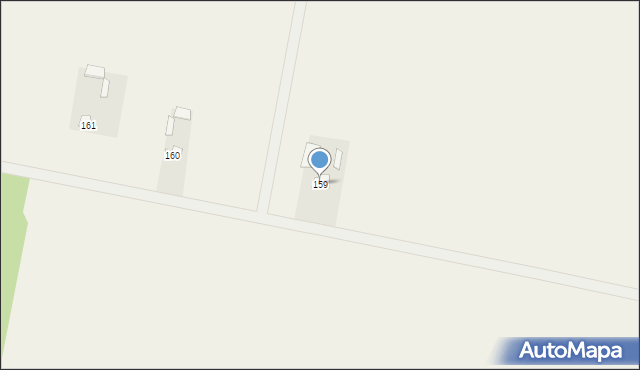 Nielisz, Nielisz, 159, mapa Nielisz