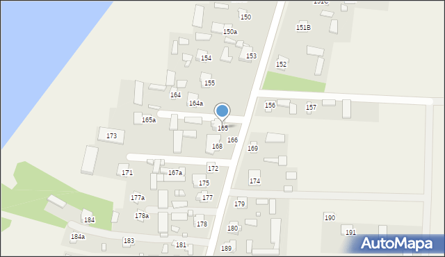 Nielisz, Nielisz, 167, mapa Nielisz