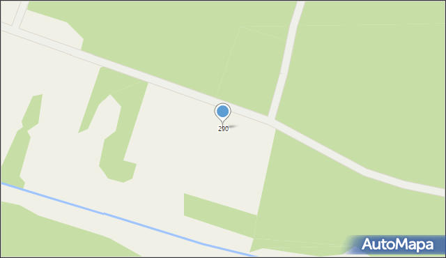 Nielisz, Nielisz, 290, mapa Nielisz