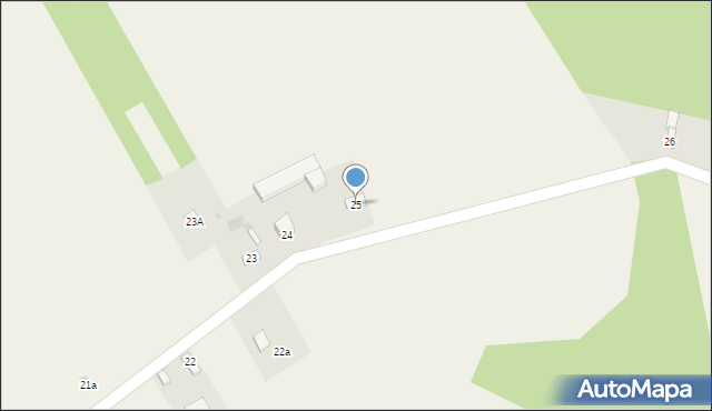 Niemgłowy, Niemgłowy, 25, mapa Niemgłowy