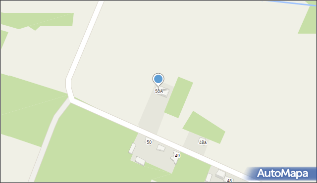 Niemgłowy, Niemgłowy, 50A, mapa Niemgłowy