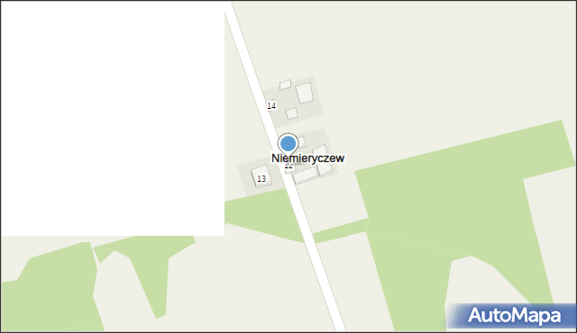 Niemieryczew, Niemieryczew, 12, mapa Niemieryczew