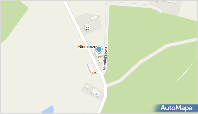 Niemierzewo, Niemierzewo, 19, mapa Niemierzewo