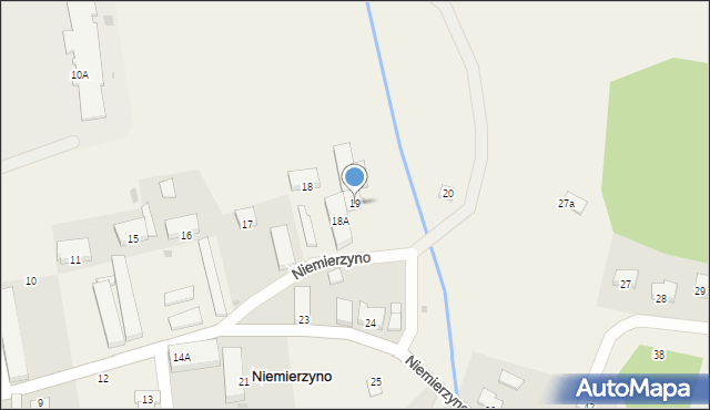 Niemierzyno, Niemierzyno, 19, mapa Niemierzyno