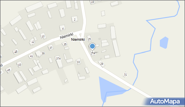 Niemirki, Niemirki, 27A, mapa Niemirki