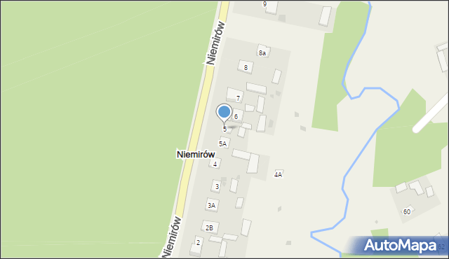 Niemirów, Niemirów, 5, mapa Niemirów