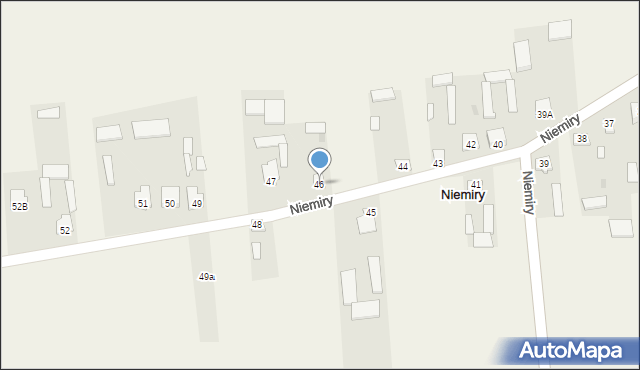 Niemiry, Niemiry, 46, mapa Niemiry