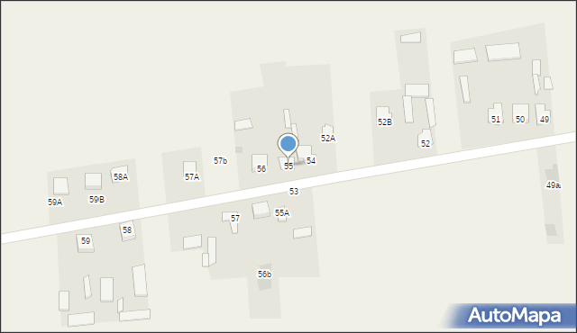 Niemiry, Niemiry, 55, mapa Niemiry