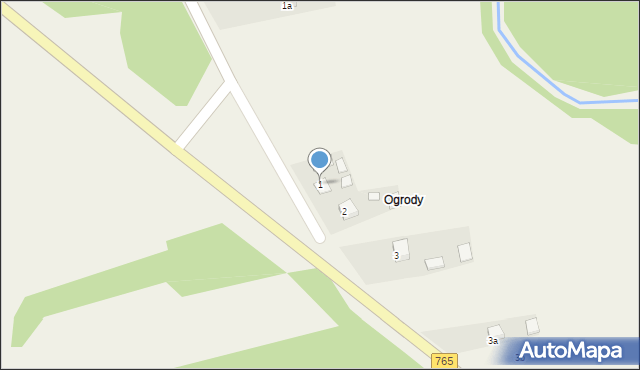 Niemścice, Niemścice, 1, mapa Niemścice