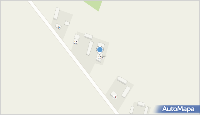Niemysłów, Niemysłów, 10a, mapa Niemysłów