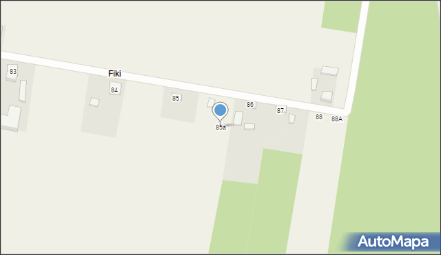 Niemysłów, Niemysłów, 85a, mapa Niemysłów