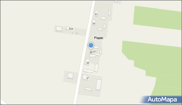 Niemysłów, Niemysłów, 95, mapa Niemysłów