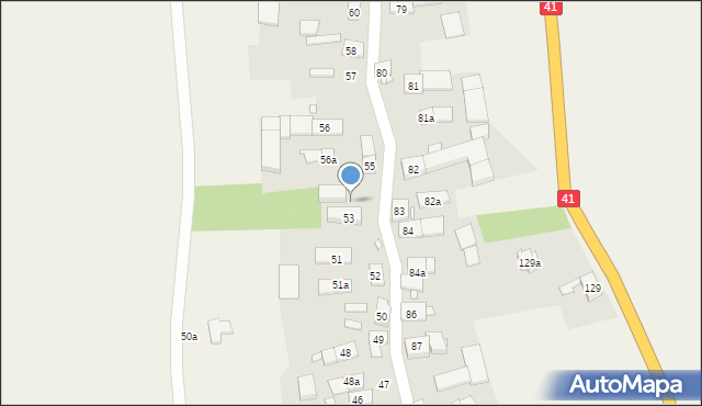 Niemysłowice, Niemysłowice, 54, mapa Niemysłowice