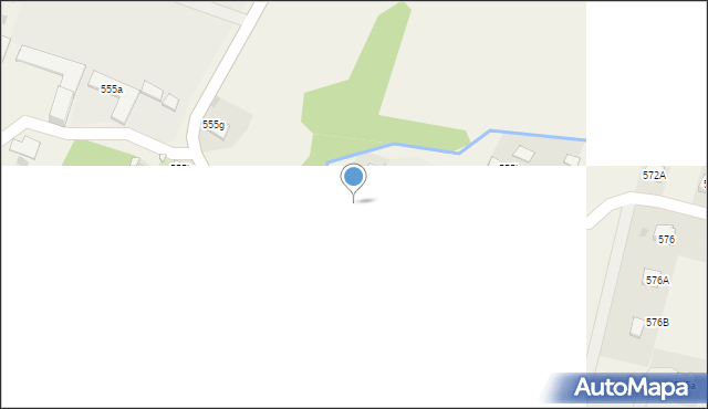 Nienadowa, Nienadowa, 555h, mapa Nienadowa