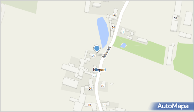Niepart, Niepart, 24, mapa Niepart