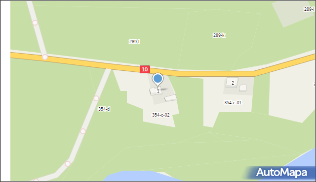 Nieradz, Nieradz, 1, mapa Nieradz