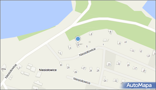 Niesiołowice, Niesiołowice, 4, mapa Niesiołowice