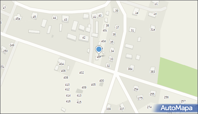 Niesiołowice, Niesiołowice, 40f, mapa Niesiołowice