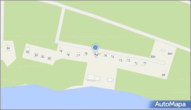 Niesiołowice, Niesiołowice, 75a, mapa Niesiołowice