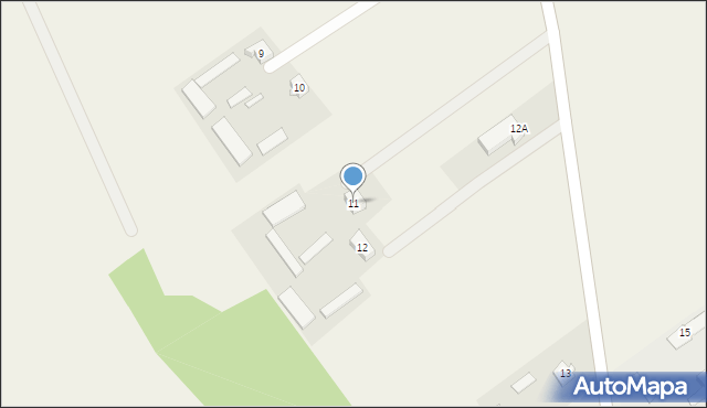 Nieskórz, Nieskórz, 11, mapa Nieskórz