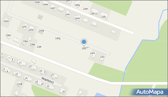 Niestachów, Niestachów, 240j, mapa Niestachów