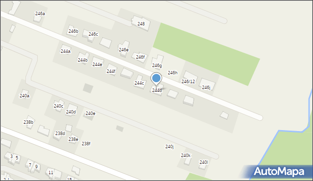 Niestachów, Niestachów, 244d, mapa Niestachów