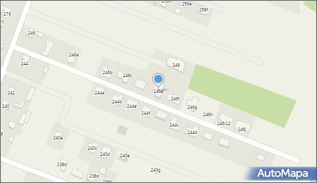 Niestachów, Niestachów, 246e, mapa Niestachów