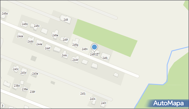 Niestachów, Niestachów, 246i, mapa Niestachów