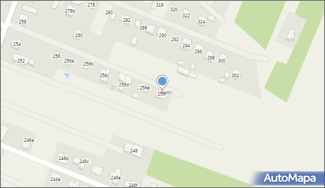 Niestachów, Niestachów, 256f, mapa Niestachów