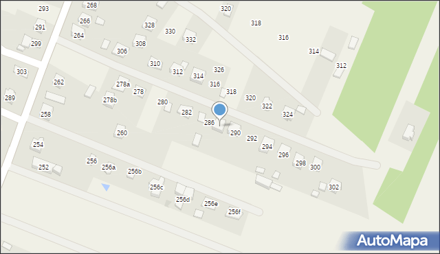 Niestachów, Niestachów, 288, mapa Niestachów