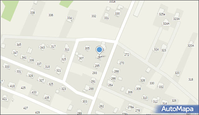 Niestachów, Niestachów, 297, mapa Niestachów