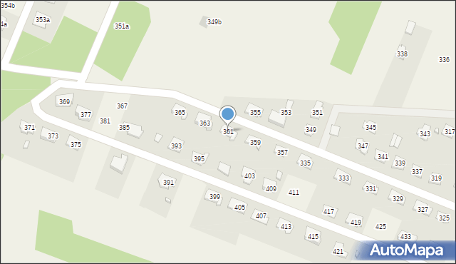 Niestachów, Niestachów, 361, mapa Niestachów