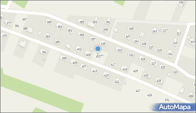 Niestachów, Niestachów, 411, mapa Niestachów