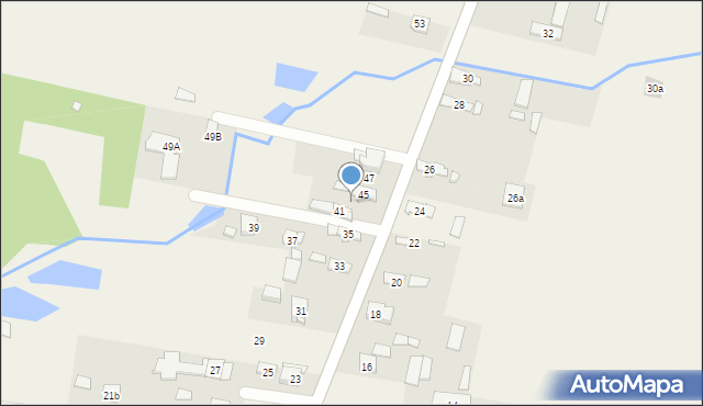 Niestachów, Niestachów, 43, mapa Niestachów