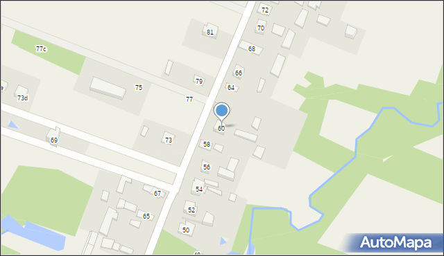 Niestachów, Niestachów, 60, mapa Niestachów