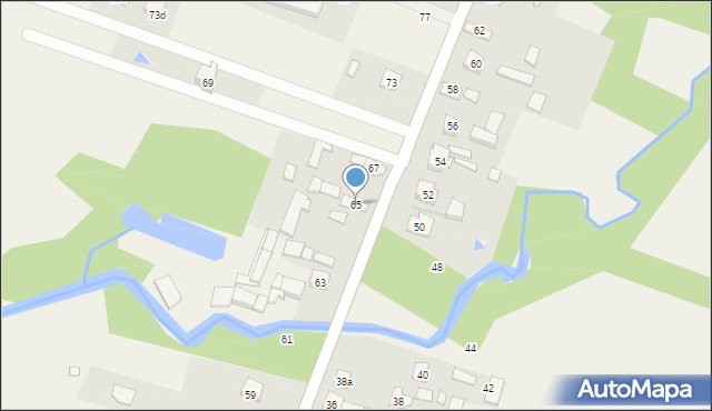 Niestachów, Niestachów, 65, mapa Niestachów
