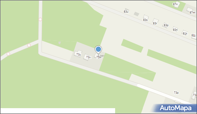 Niestachów, Niestachów, 73w, mapa Niestachów