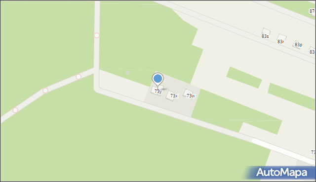 Niestachów, Niestachów, 73y, mapa Niestachów