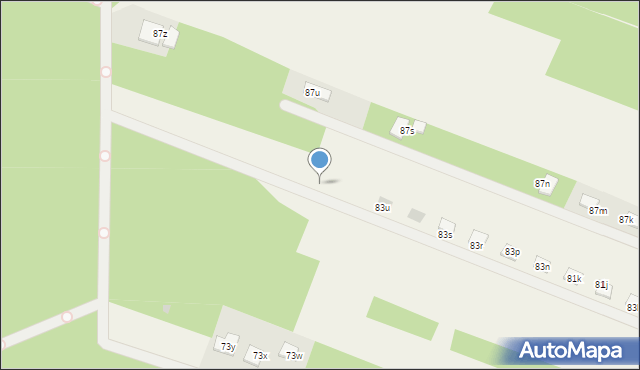 Niestachów, Niestachów, 83w, mapa Niestachów